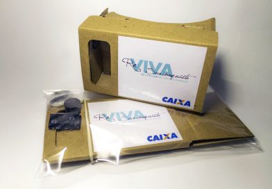 Ação da Caixa com a Cardboard Brazil na Maratona do Rio de Janeiro